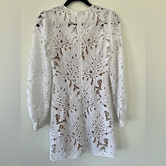 White Michael Kors Eyelet Dress - Picture 2 of 3